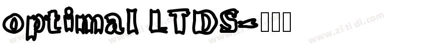 optimal LTDS字体转换